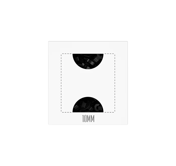 10MM C CLIP ADAPTER BLACK - 200 COUNT DISPLAY - Image 3