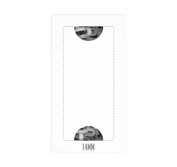 14MM C CLIP ADAPTER WHITE - 200 COUNT DISPLAY - Image 3