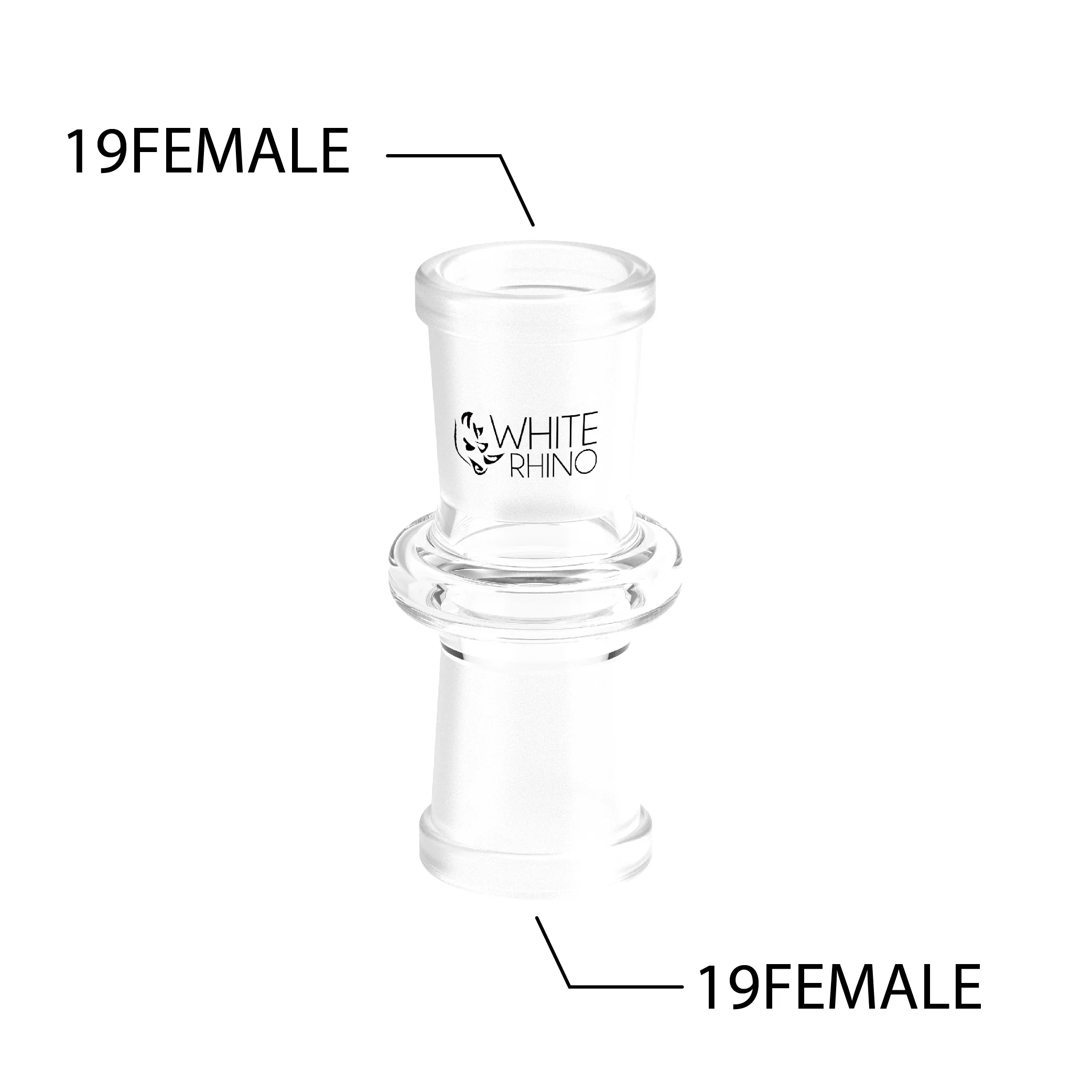 19MM FEMALE TO 19MM FEMALE CONVERTER - 9 COUNT JAR - Image 3