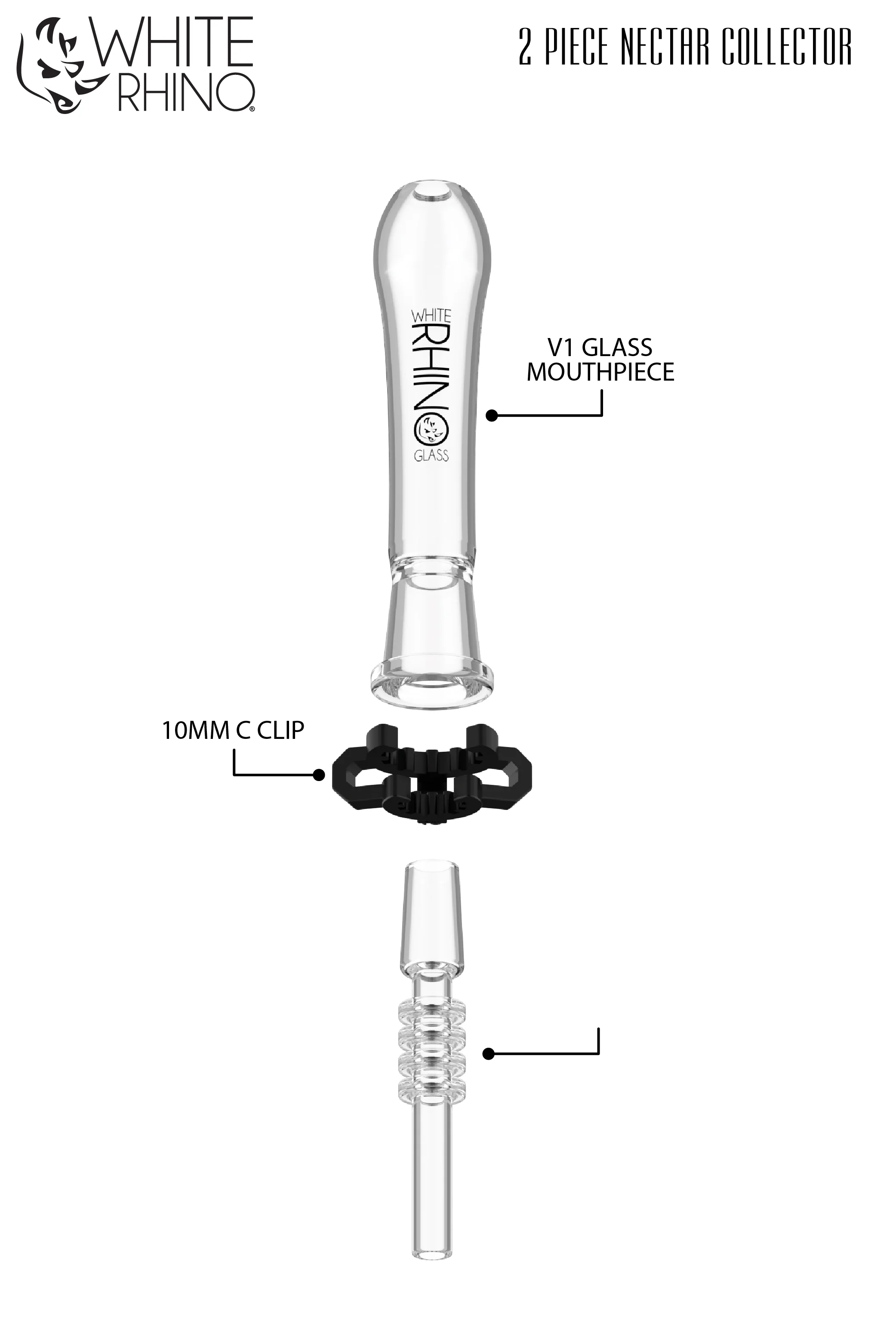 2 PIECE NECTAR COLLECTOR V1 - 5 COUNT DISPLAY - Image 6