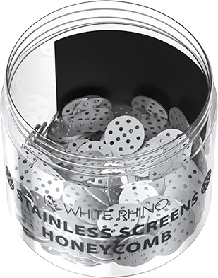 STAINLESS SCREEN HONEYCOMB - 200 COUNT JAR - Image 3
