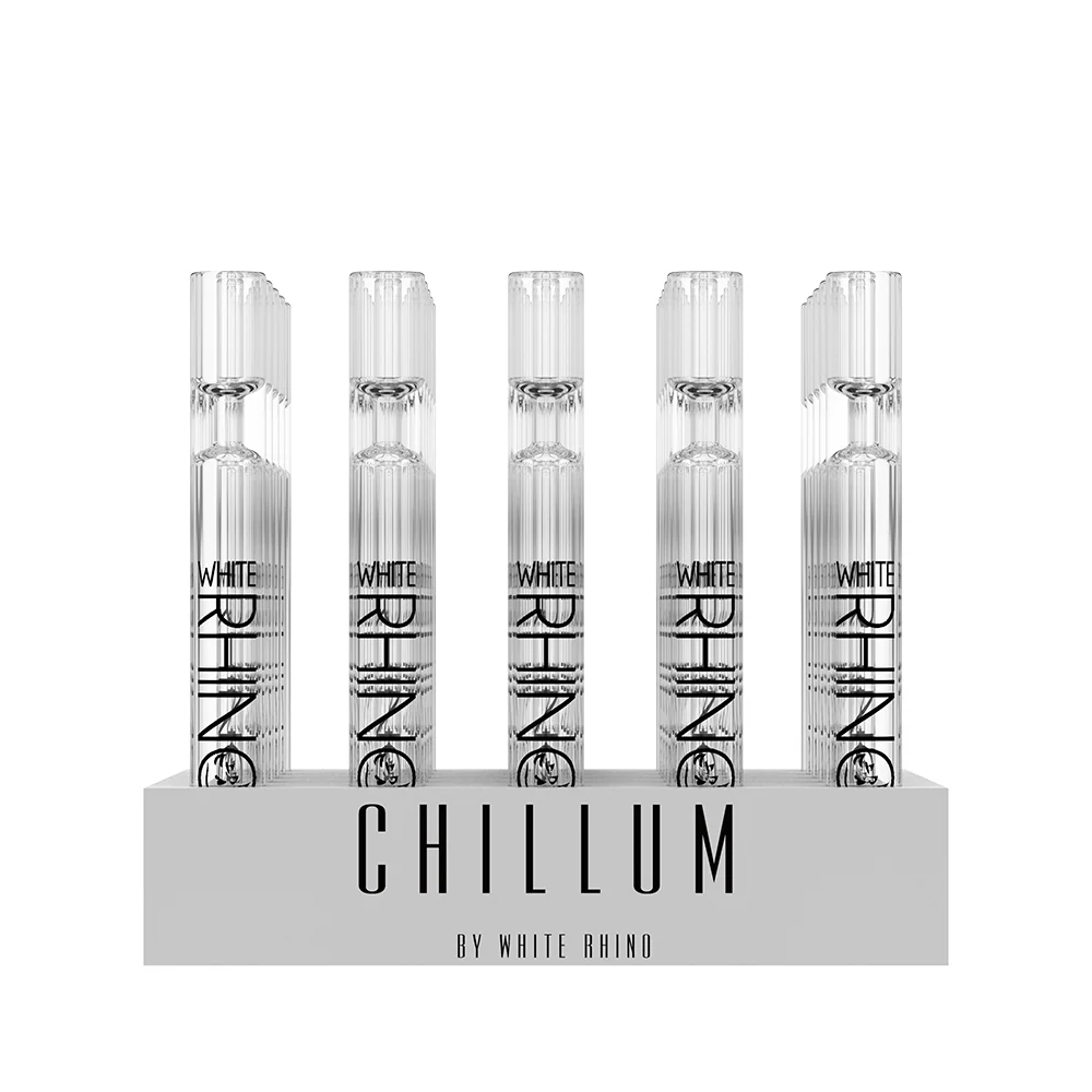 CHILLUM WITH SILICONE CAP - 25 COUNT DISPLAY - Image 10