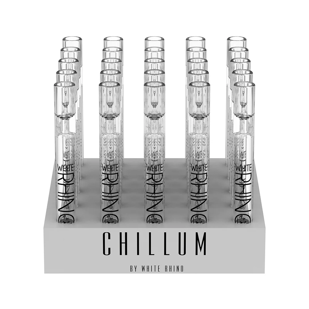 CHILLUM WITH SILICONE CAP - 25 COUNT DISPLAY - Image 3