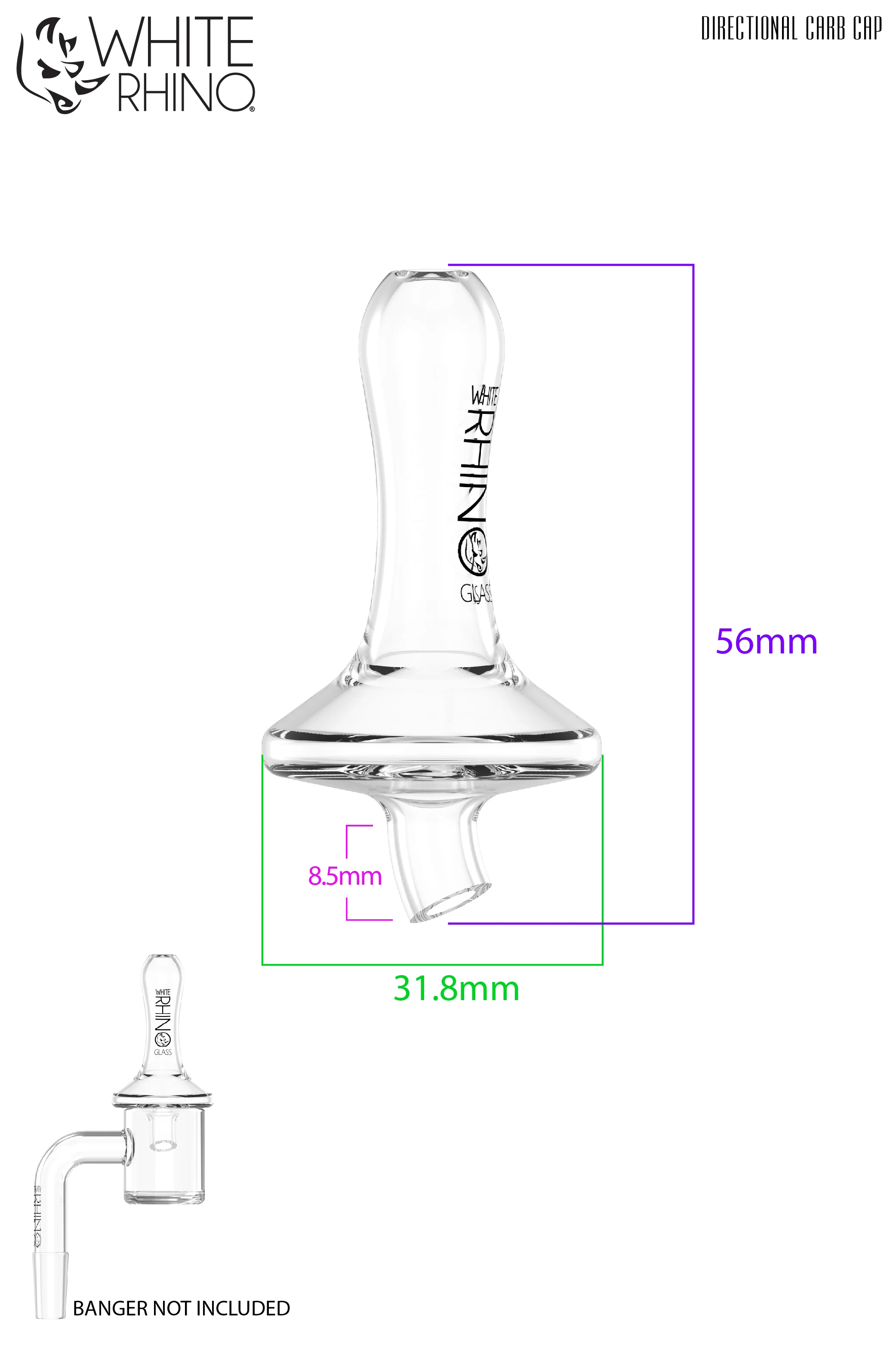 DIRECTIONAL CARB CAP - 20 COUNT JAR - Image 5