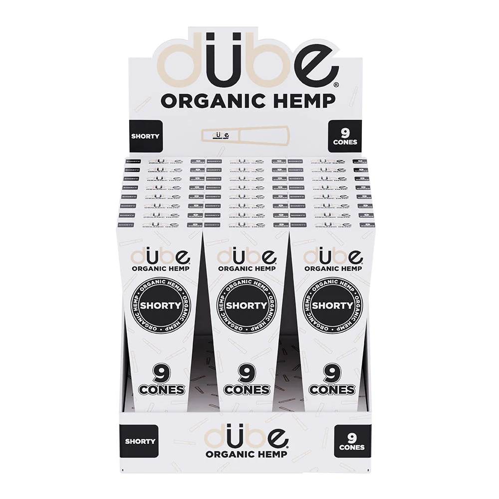 DUBE ORGANIC HEMP CONES SHORTY - 9 CONES - 24 COUNT DISPLAY - Image 3