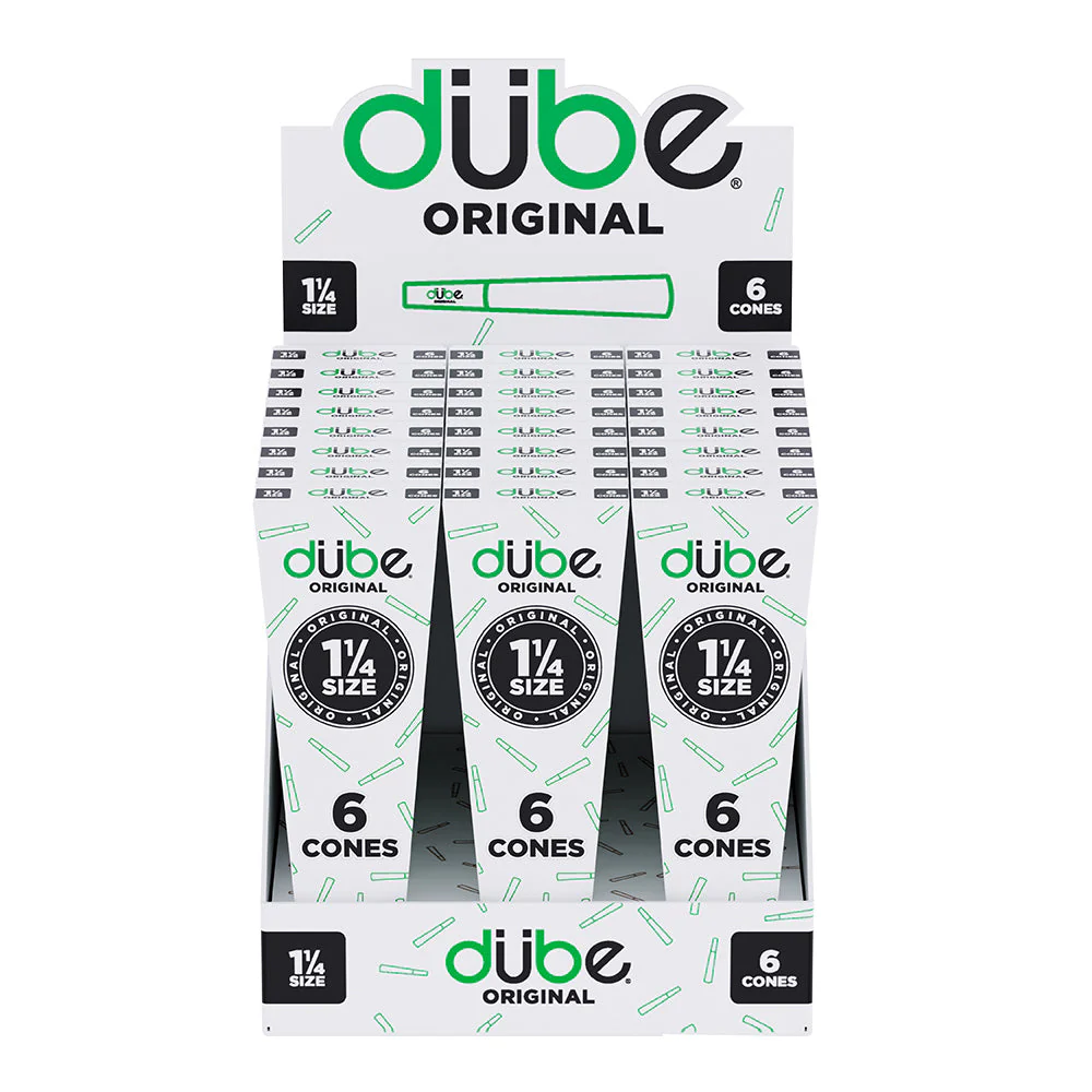 DUBE ORIGINAL GREEN CONES 1 1/4 - 6 CONES - 24 COUNT DISPLAY - Image 3