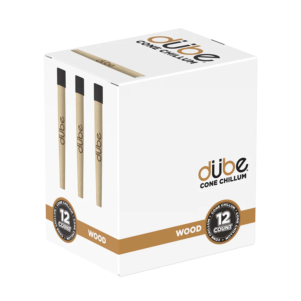 DUBE V2 CONE CHILLUM WITH CAP - 12 COUNT DISPLAY - Image 4