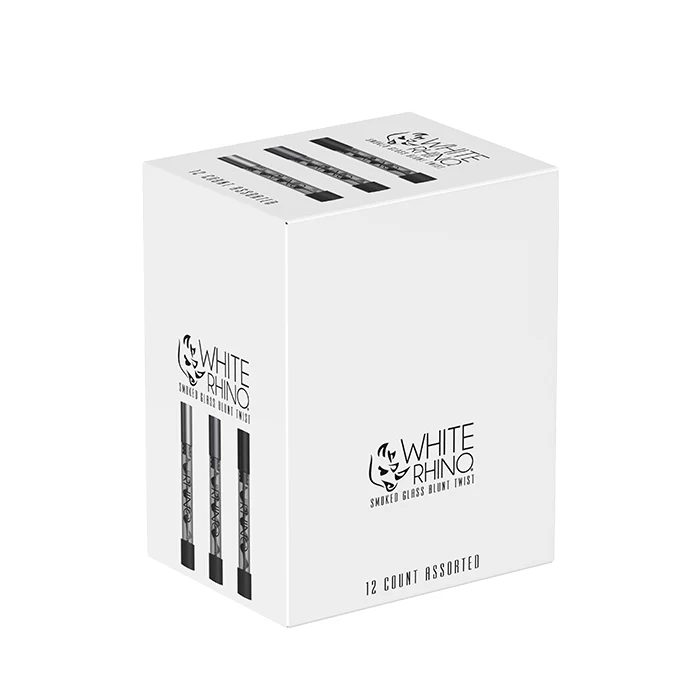 GLASS BLUNT TWIST SMOKED - 12 COUNT DISPLAY - Image 3