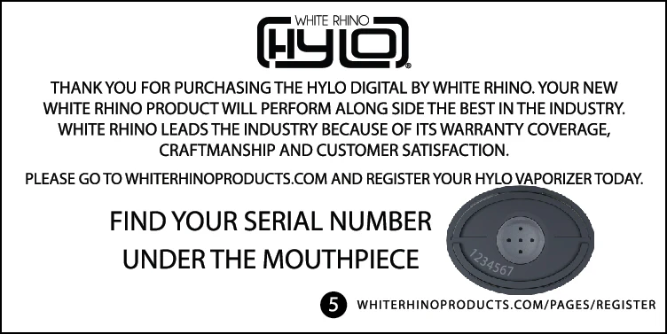 HYLO DIGITAL VAPORIZER STARTER KIT (BLACK) - Image 11
