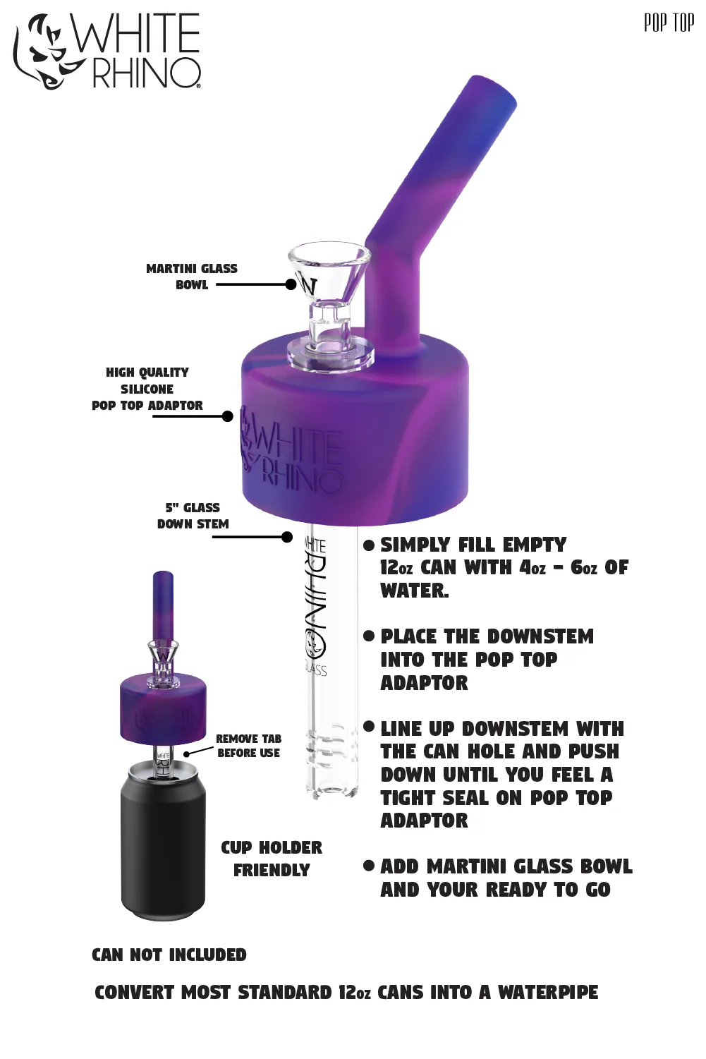 POP TOP BLUE/PURPLE - 4 COUNT DISPLAY - Image 8