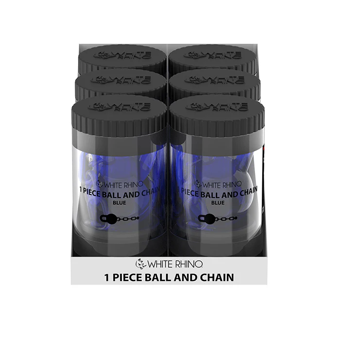 TERP SLURPER 1 PIECE BALL AND CHAIN BLUE - 6 COUNT DISPLAY - Image 3