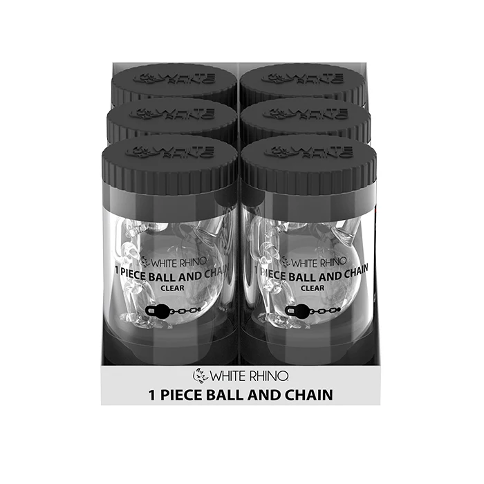 TERP SLURPER 1 PIECE BALL AND CHAIN CLEAR - 6 COUNT DISPLAY - Image 3