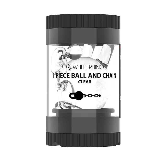TERP SLURPER 1 PIECE BALL AND CHAIN CLEAR - 6 COUNT DISPLAY - Image 4