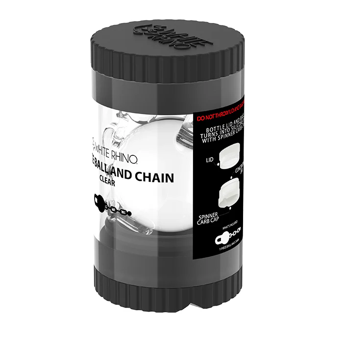 TERP SLURPER 1 PIECE BALL AND CHAIN CLEAR - 6 COUNT DISPLAY - Image 5