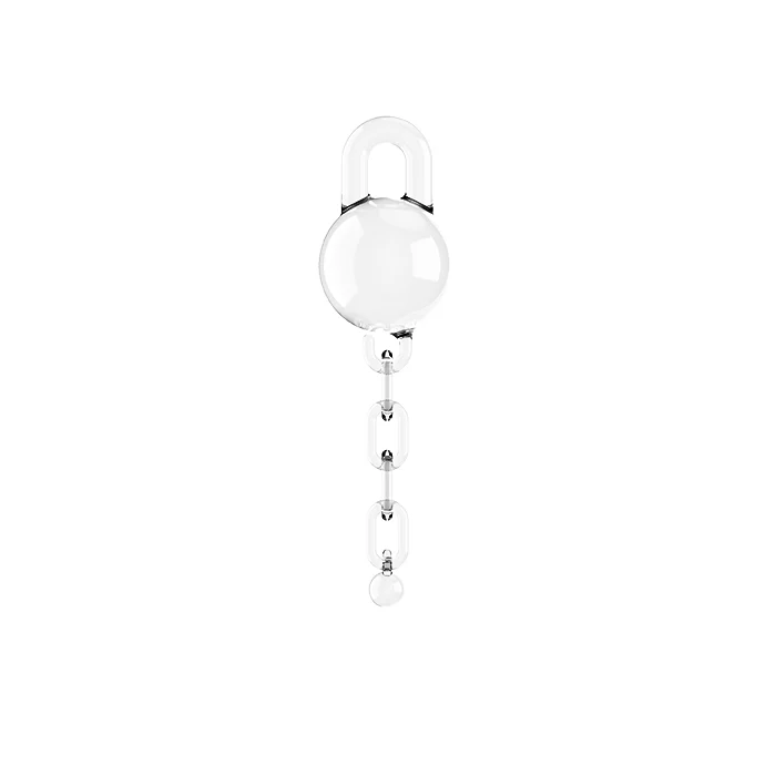 TERP SLURPER 1 PIECE BALL AND CHAIN CLEAR - 6 COUNT DISPLAY - Image 7
