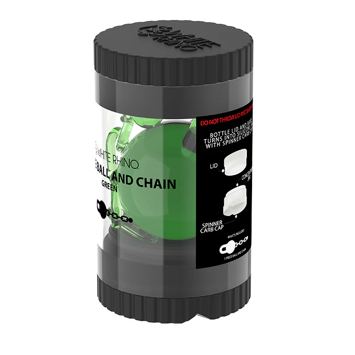 TERP SLURPER 1 PIECE BALL AND CHAIN GREEN - 6 COUNT DISPLAY - Image 6