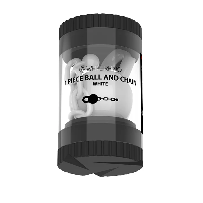 TERP SLURPER 1 PIECE BALL AND CHAIN WHITE - 6 COUNT DISPLAY - Image 6