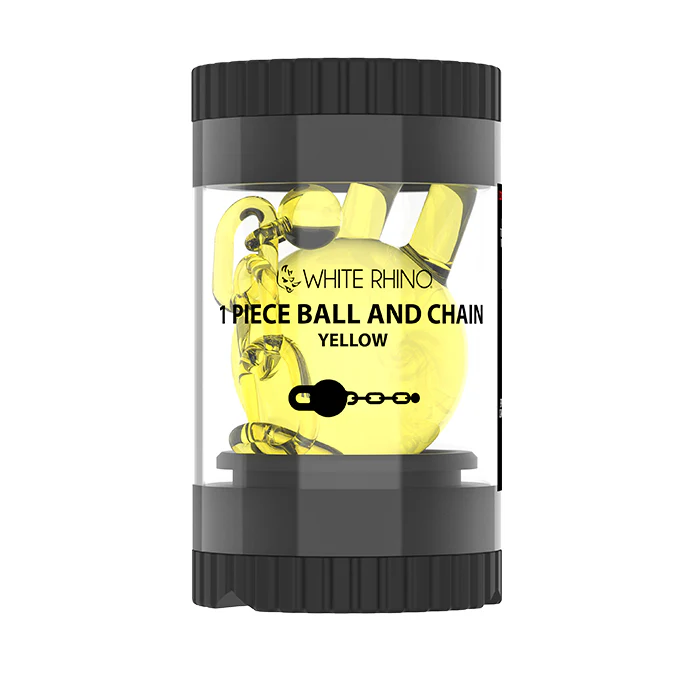 TERP SLURPER 1 PIECE BALL AND CHAIN YELLOW - 6 COUNT DISPLAY - Image 4