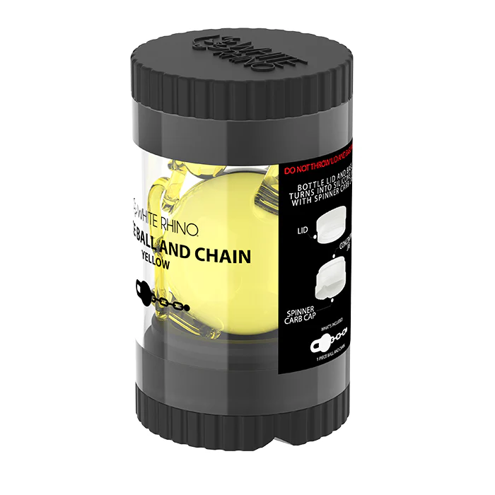 TERP SLURPER 1 PIECE BALL AND CHAIN YELLOW - 6 COUNT DISPLAY - Image 5