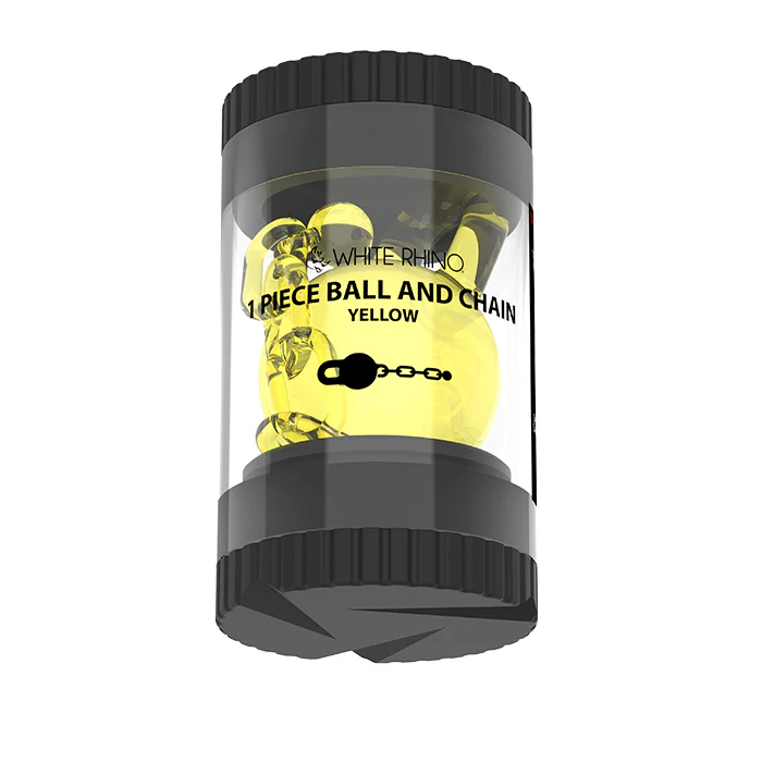 TERP SLURPER 1 PIECE BALL AND CHAIN YELLOW - 6 COUNT DISPLAY - Image 6