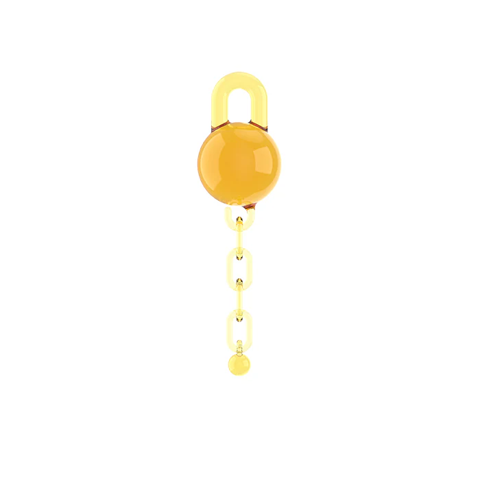 TERP SLURPER 1 PIECE BALL AND CHAIN YELLOW - 6 COUNT DISPLAY - Image 7