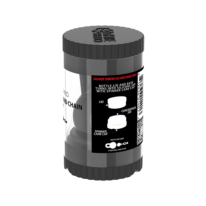 TERP SLURPER 2 PIECE BALL AND CHAIN BLACK - 6 COUNT DISPLAY - Image 6