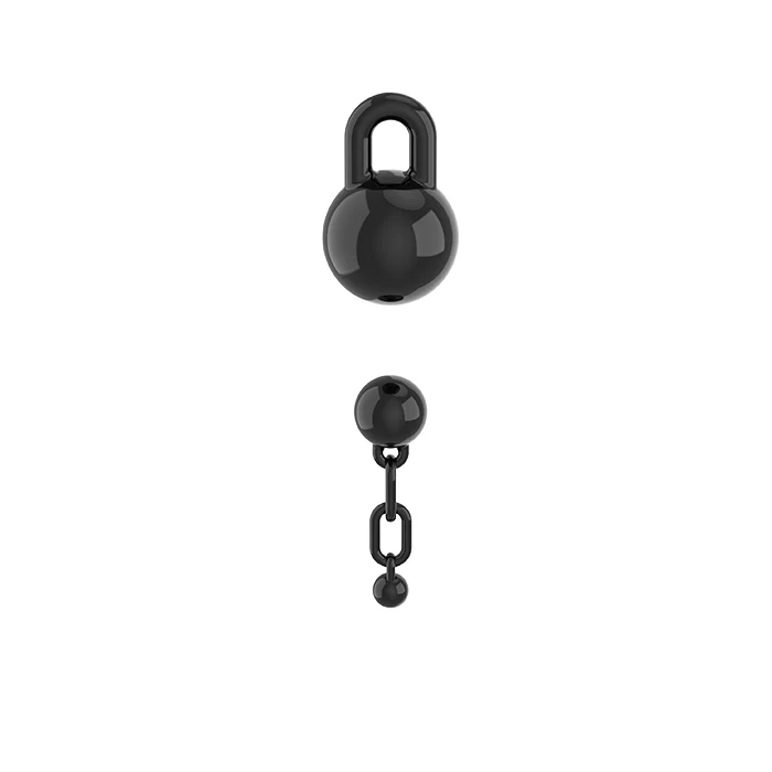 TERP SLURPER 2 PIECE BALL AND CHAIN BLACK - 6 COUNT DISPLAY - Image 7