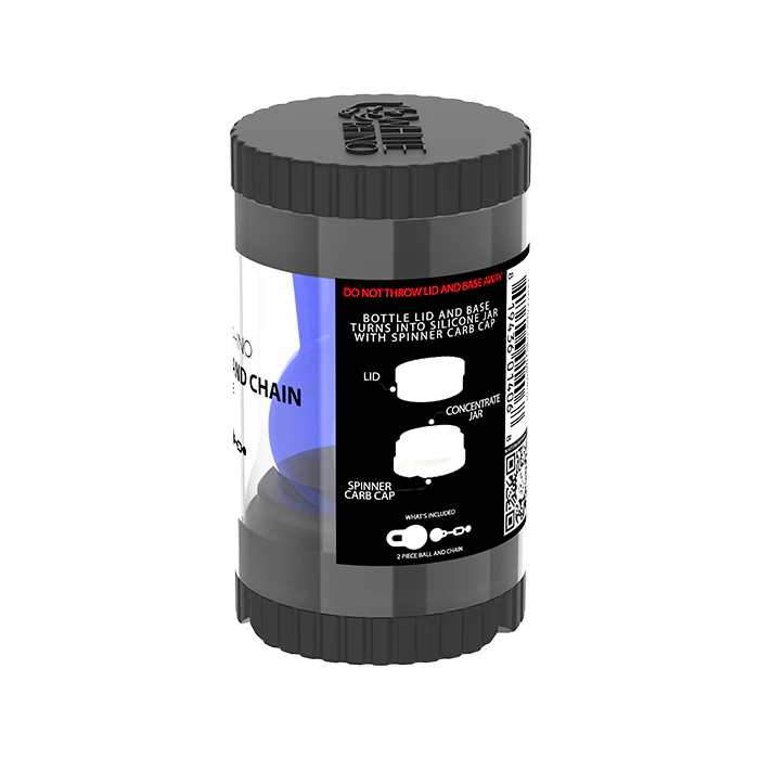 TERP SLURPER 2 PIECE BALL AND CHAIN BLUE - 6 COUNT DISPLAY - Image 6
