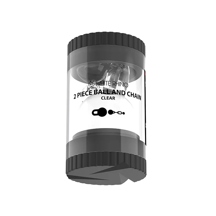 TERP SLURPER 2 PIECE BALL AND CHAIN CLEAR - 6 COUNT DISPLAY - Image 4