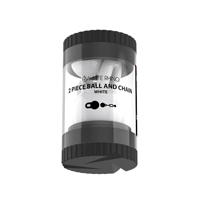 TERP SLURPER 2 PIECE BALL AND CHAIN WHITE - 6 COUNT DISPLAY - Image 4