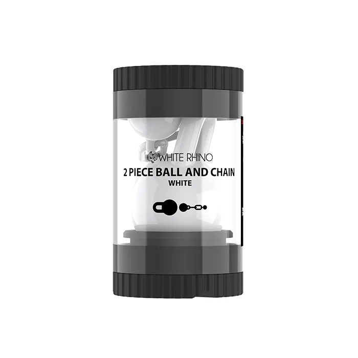 TERP SLURPER 2 PIECE BALL AND CHAIN WHITE - 6 COUNT DISPLAY - Image 5