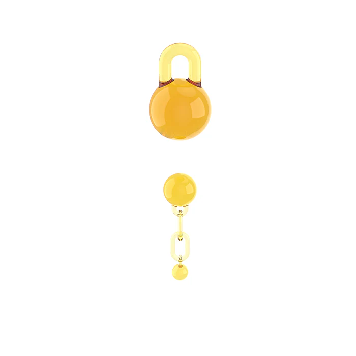 TERP SLURPER 2 PIECE BALL AND CHAIN YELLOW - 6 COUNT DISPLAY - Image 7