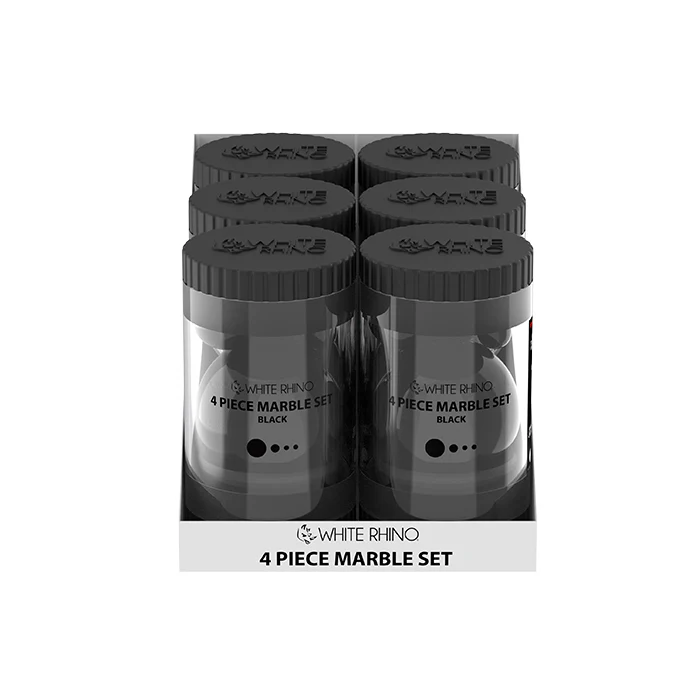TERP SLURPER 4 PIECE MARBLE SET BLACK - 6 COUNT DISPLAY - Image 3