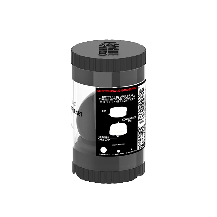 TERP SLURPER 4 PIECE MARBLE SET BLACK - 6 COUNT DISPLAY - Image 6
