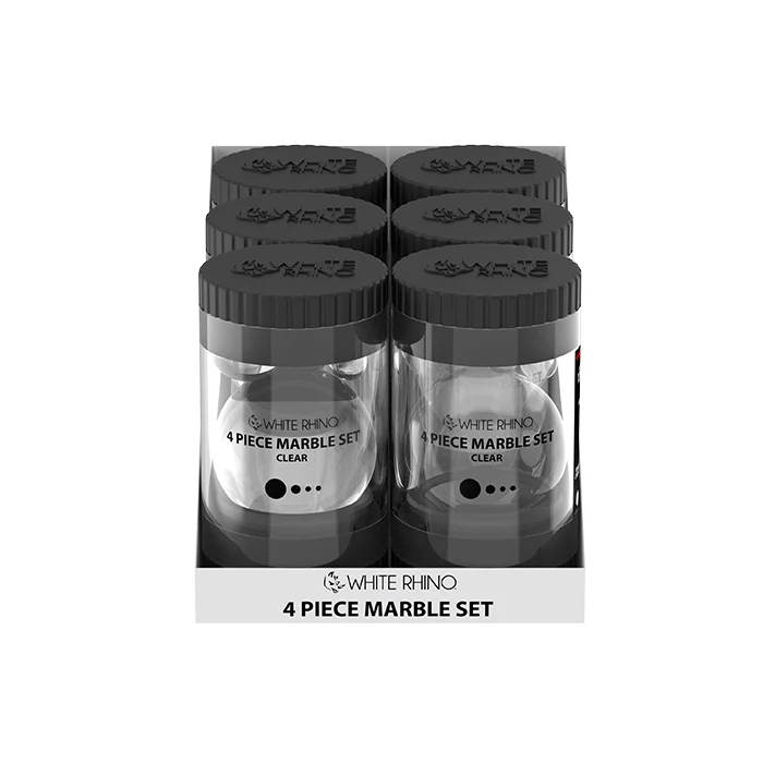 TERP SLURPER 4 PIECE MARBLE SET CLEAR - 6 COUNT DISPLAY - Image 3