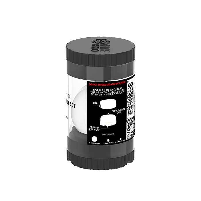 TERP SLURPER 4 PIECE MARBLE SET CLEAR - 6 COUNT DISPLAY - Image 6