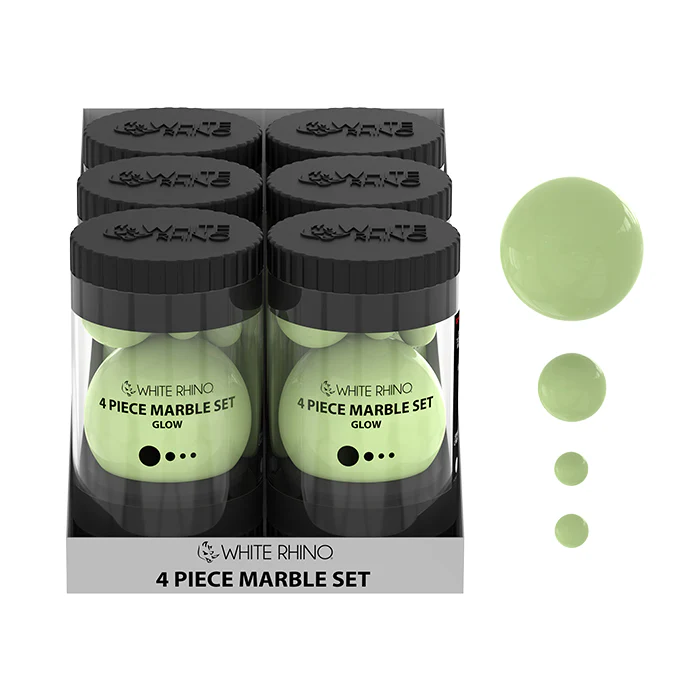 TERP SLURPER 4 PIECE MARBLE SET GLOW - 6 COUNT DISPLAY