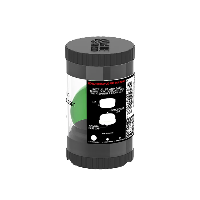 TERP SLURPER 4 PIECE MARBLE SET GREEN - 6 COUNT DISPLAY - Image 6