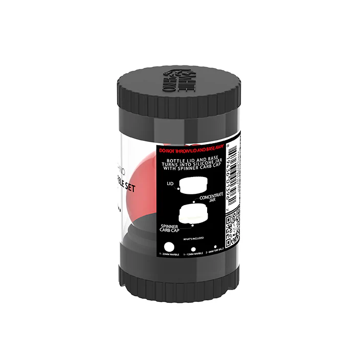 TERP SLURPER 4 PIECE MARBLE SET RED- 6 COUNT DISPLAY - Image 6